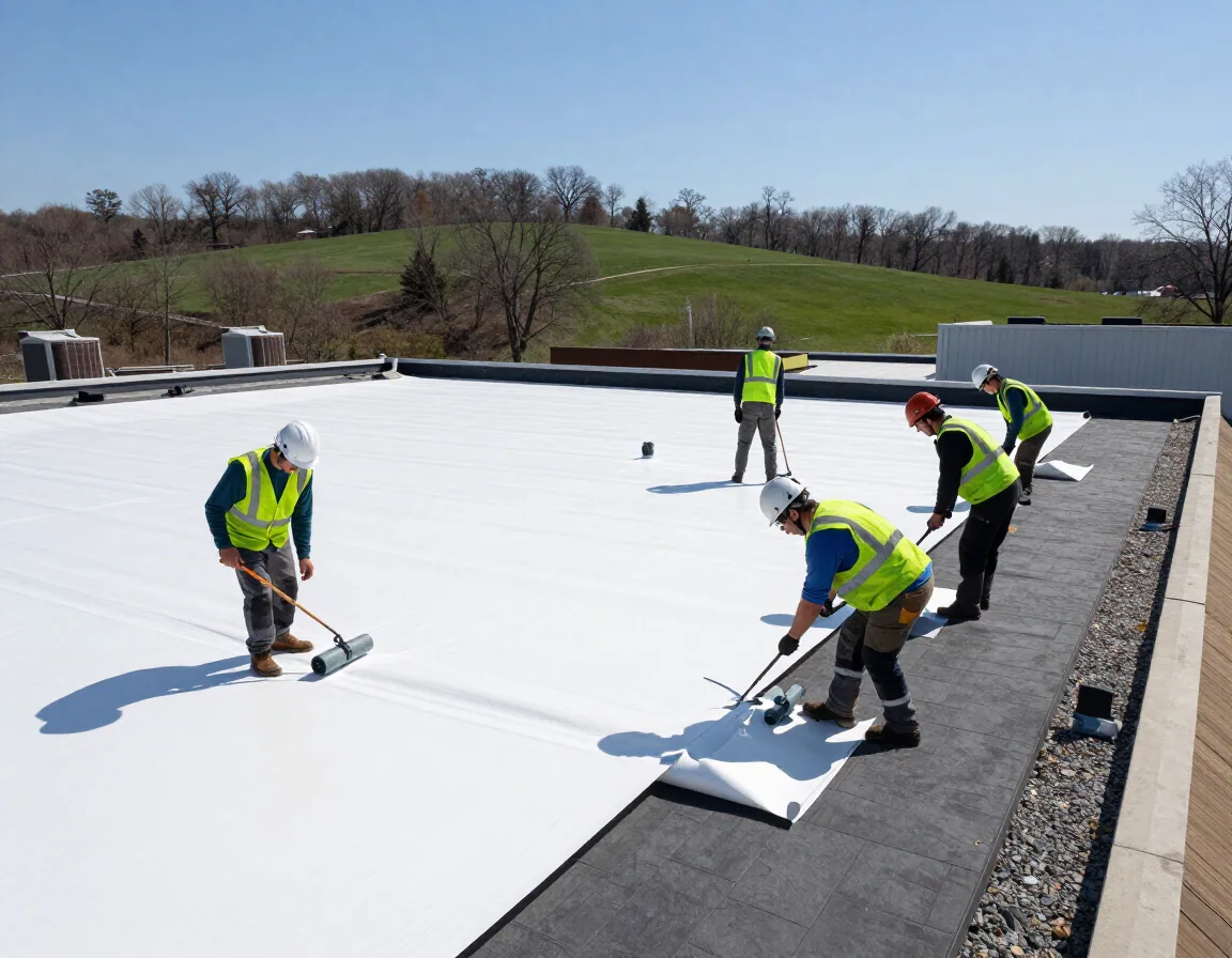 Occupied-Building Commercial Reroofing in Thornton, CO