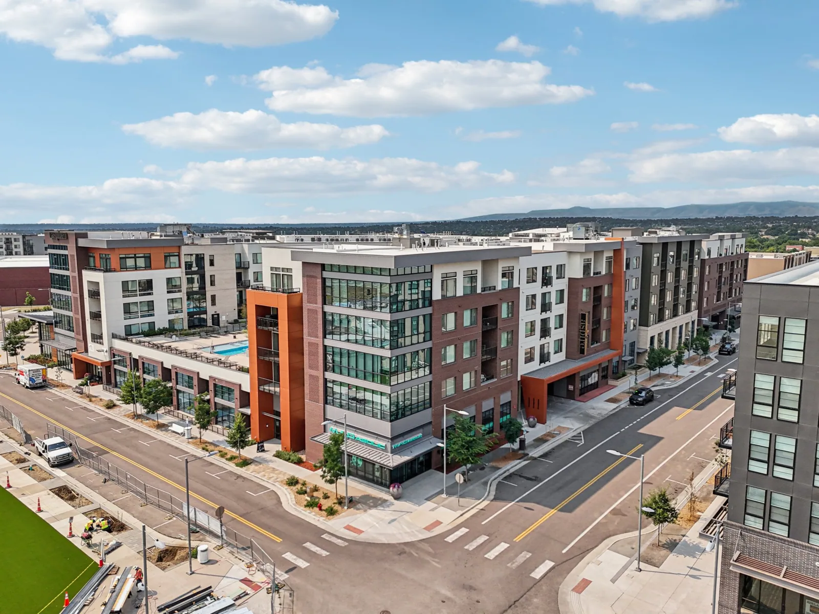 Commercial Roofing at Downtown Westminster, Westminster, CO