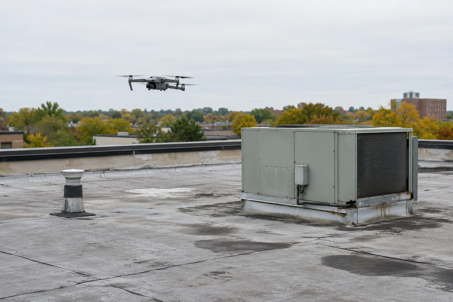 Drone Roof Inspection in Thornton, CO