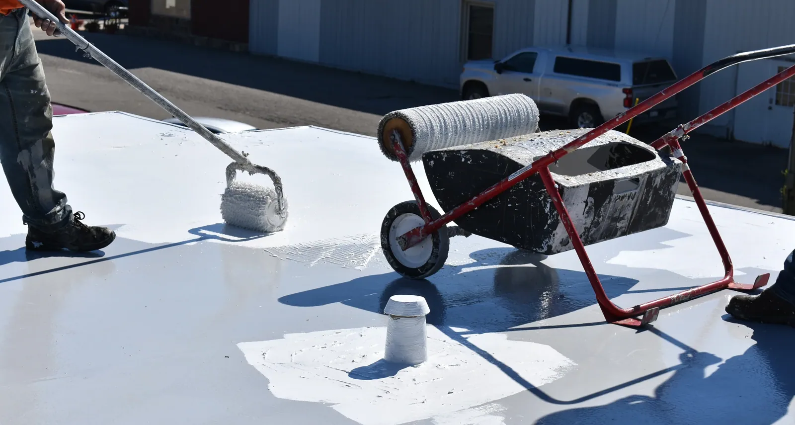 Commercial Roof Coating Restoration in Thornton, CO